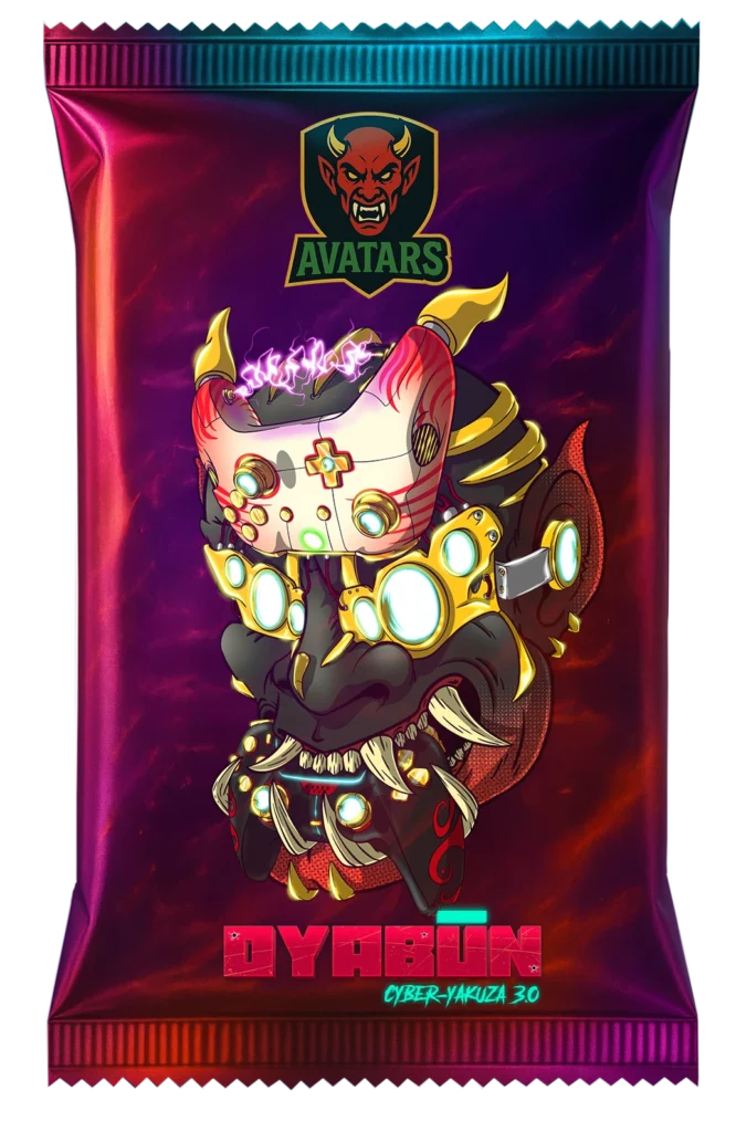 Avatars Booster Pack – NFT visual identity collection for Cyber-Yakuza by OYABUN
