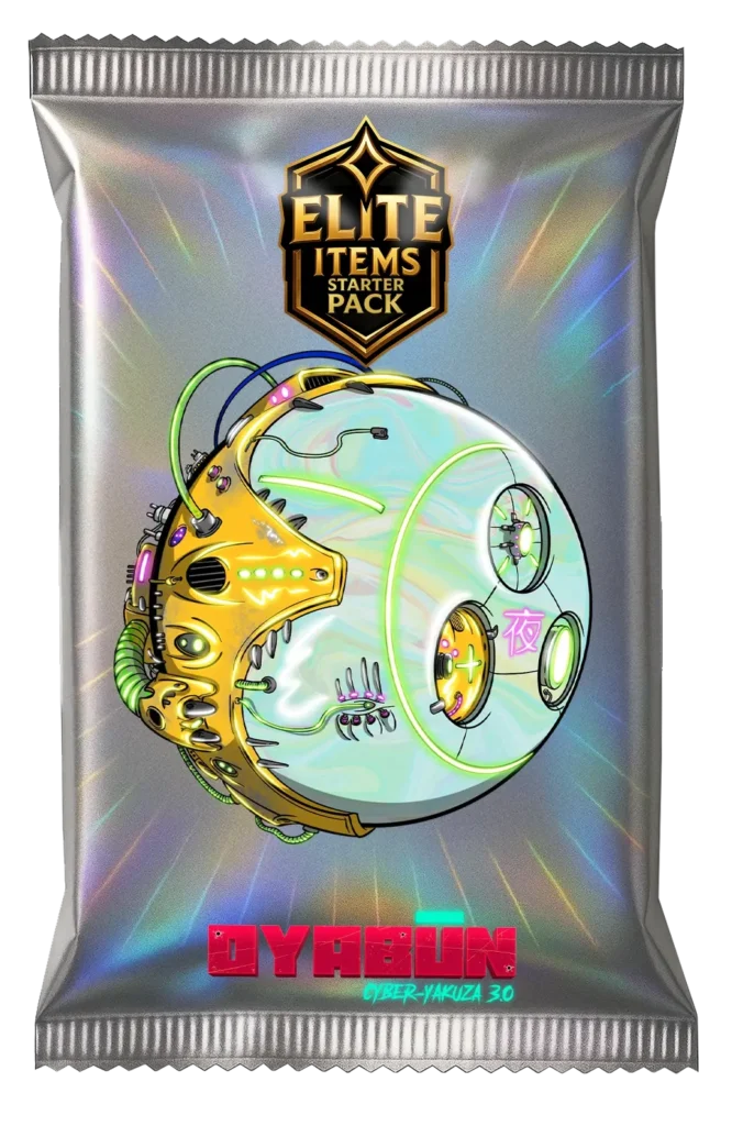 Elite Items NFT Booster – Premium gear starter pack from OYABUN Cyber-Yakuza 3.0