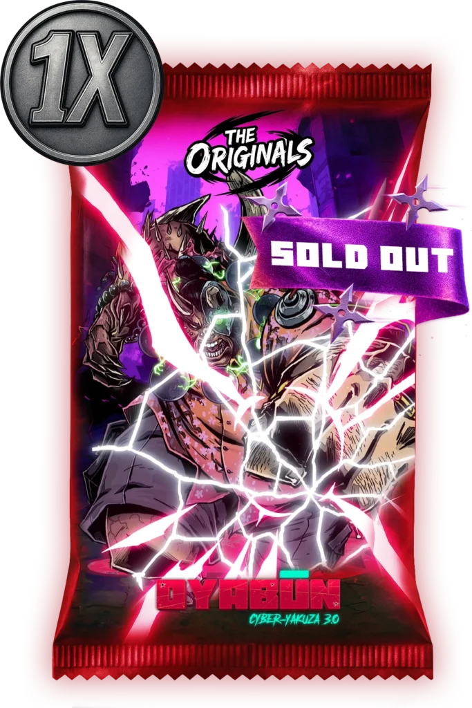 The Originals X1 NFT booster – Cyber-Yakuza 3.0 character pack from OYABUN (Sold Out)